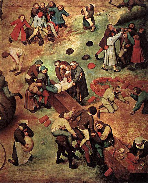 Pieter Bruegel the Elder Children's Games France oil painting art